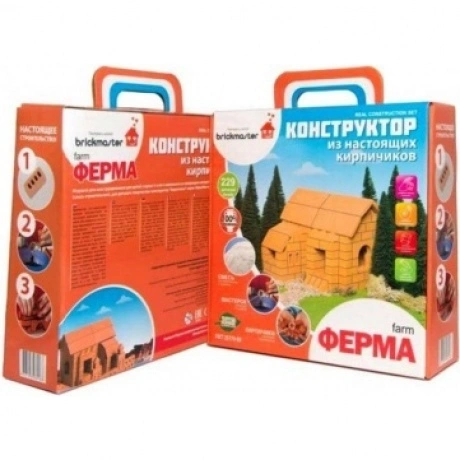 Конструктор-кирпичики Brickmaster "Ферма" арт.207