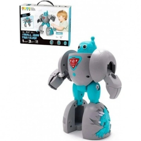 Сборная игрушка-конструктор SMALL IRON TREASURE (звук) в кор обк...