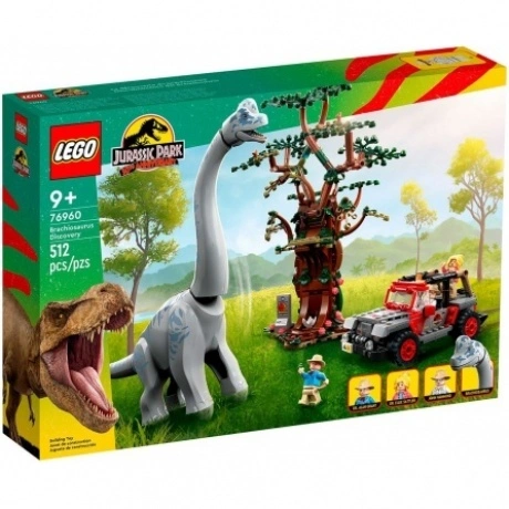Конструктор LEGO J.W. Открытие брахиозавра (76960)