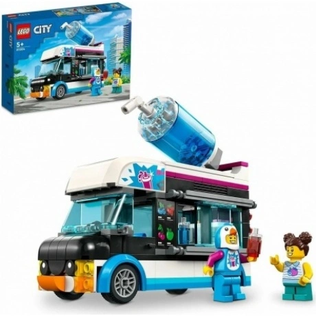 Конструктор Lego City Фургон для шейков Пингвин (60384)