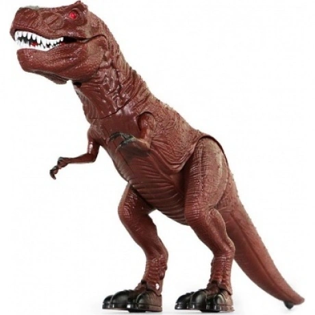 Динозавр T-Rex на РУ (свет,звук) в коробке светятся глаза;подвиж...