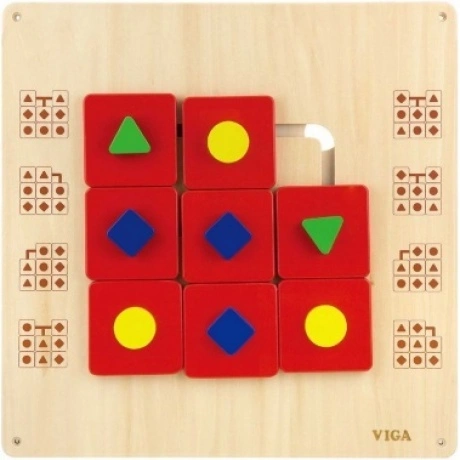Лабиринт-головоломка(дерево)в коробке VIGA VG50435