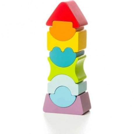 Игрушка логическая CUBIKA "Башня" 8 дет.