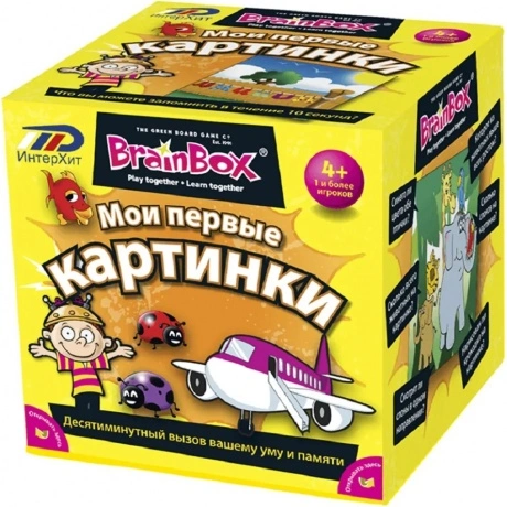 Развивающая игра BRAINBOX 90710 Мои первые картинки