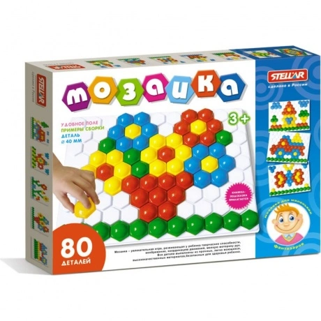Мозаика сфера 80 фишек в коробке 01016