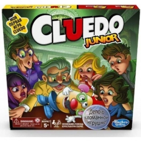 Настольная игра Hasbro "Мое первое Клуэдо. Дело о сломанной игру...