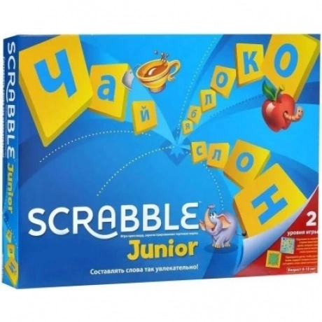 Настольная игра Mattel "Scrabble" Джуниор арт.Y9736