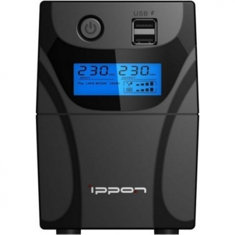 ИБП Ippon Back Power Pro II 500 черный (1030299) - фото 2