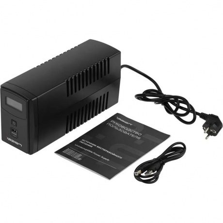 ИБП Ippon Back Power Pro II 500 черный (1030299) - фото 4