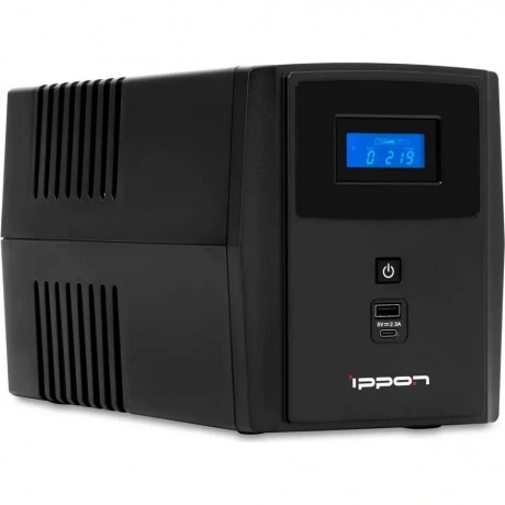 ИБП Ippon Smart Power Pro II Euro 1200 черный (1029740)