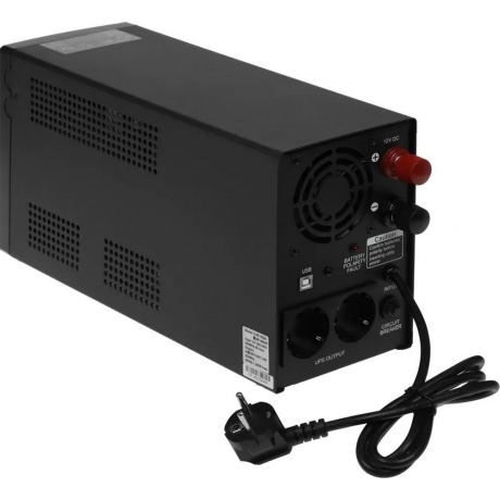 ИБП Powercom Infinity INF-500 черный - фото 5