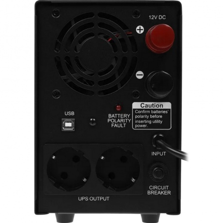 ИБП Powercom Infinity INF-800 черный - фото 3