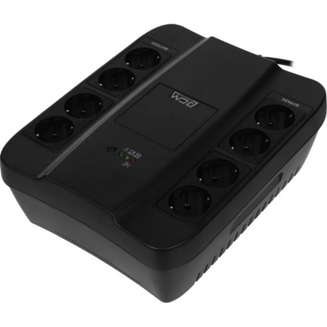 ИБП Powercom Spider SPD-650N черный - фото 2
