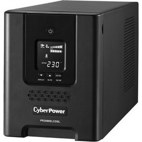 Источник бесперебойного питания CyberPower PR3000ELCDSL - фото 1