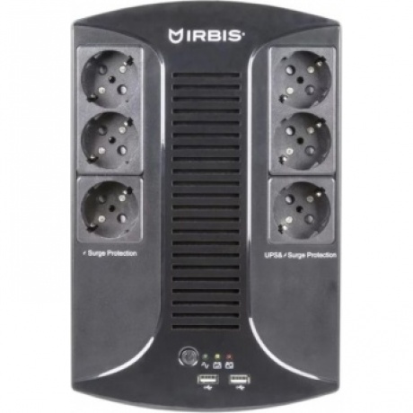 ИБП Irbis UPS Personal Plus 800VA/480W ISBR800E - фото 2