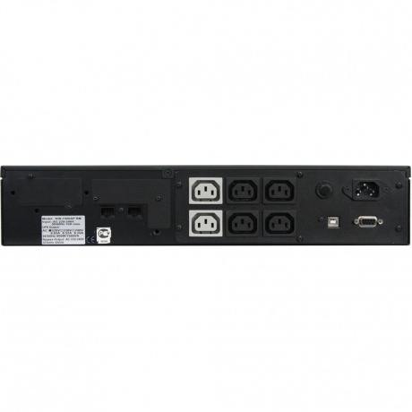 ИБП Powercom King Pro RM KIN-1200AP LCD - фото 2