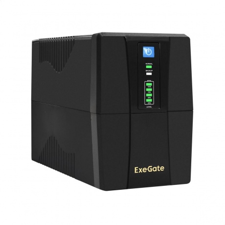 ИБП ExeGate Power Back BNB 600 Black - фото 1
