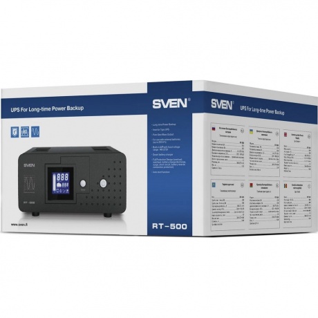 ИБП Sven RT-500 - фото 4