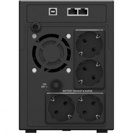 ИБП Ippon Smart Power Pro II Euro 1600 черный - фото 4