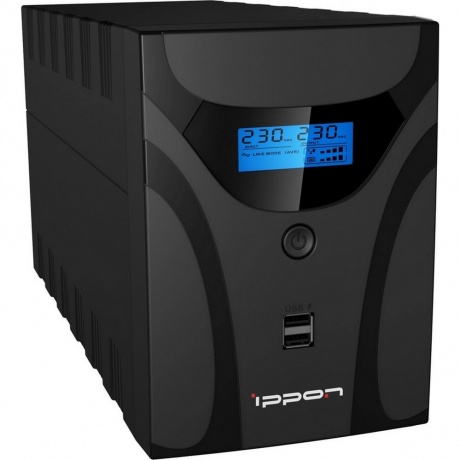 ИБП Ippon Smart Power Pro II 1600 черный - фото 1