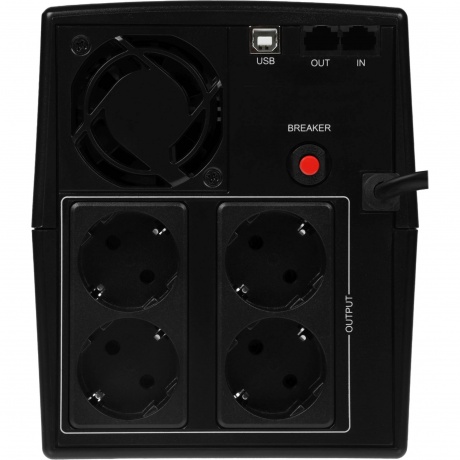 ИБП Ippon Back Basic 2200 Euro черный - фото 14
