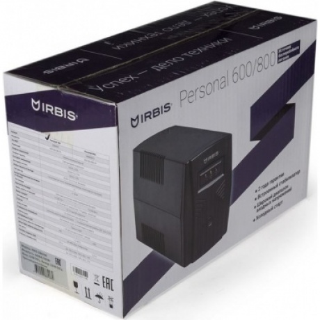 ИБП Irbis Personal 800VA/480W ISB800ECI - фото 3