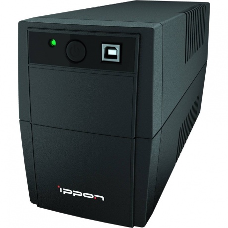 ИБП Ippon Back Basic 650S Euro черный (1373874) - фото 9