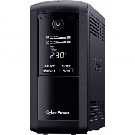 Источник бесперебойного питания CyberPower  Tower 1000VA 550W VP1000ELCD - фото 1
