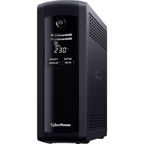 Источник бесперебойного питания CyberPower Tower 1600VA 720W VP1200ELCD - фото 1