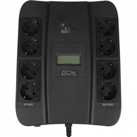 Источник бесперебойного питания Powercom Spider SPD-750U LCD USB - фото 3