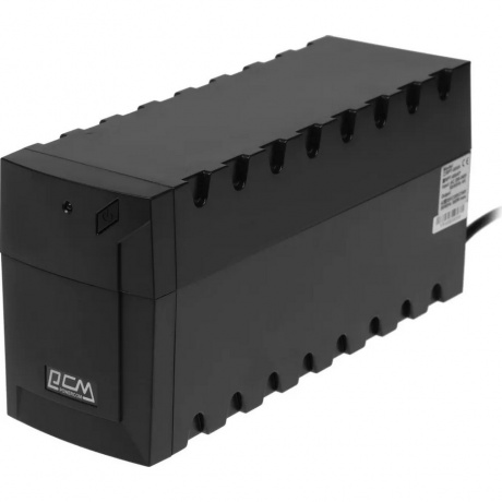 ИБП Powercom RPT-600AP IEC USB черный - фото 1