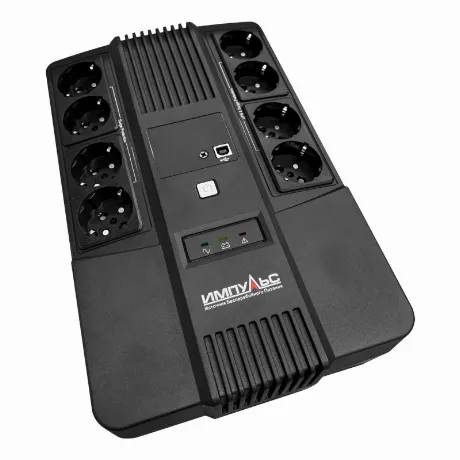 ИБП Impuls Мастер 800 480Вт 800ВА черный (MT80103)