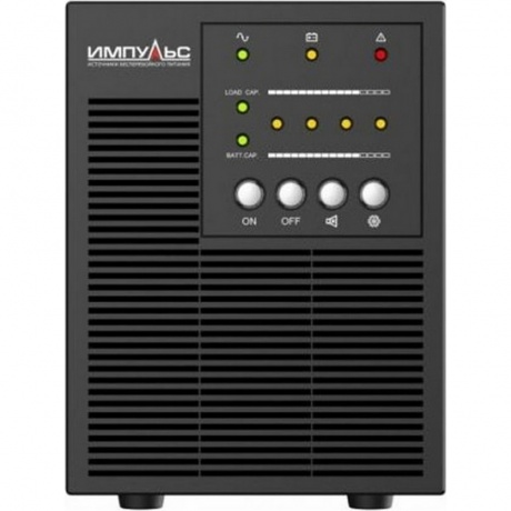 Источник бесперебойного питания Импульс Мини 500ВА черный (CM50101) - фото 2