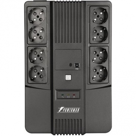 ИБП Powerman UPS Brick 850 PLUS (6188712) - фото 2