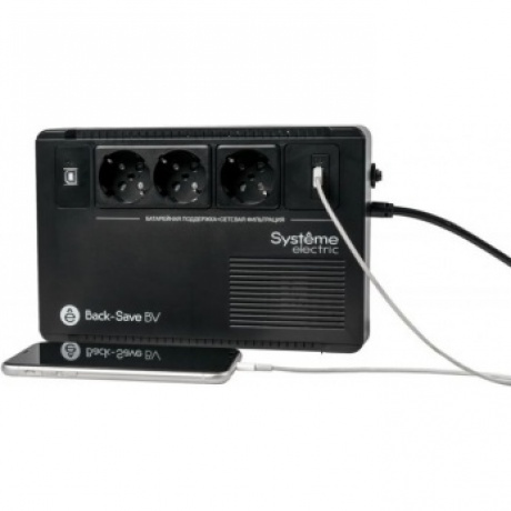 ИБП Systeme Electric Back-Save BV 600 ВА (BVSE600RS) - фото 2