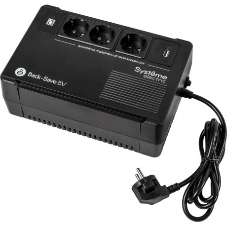 ИБП Systeme Electric Back-Save BV 400 ВА (BVSE400RS) - фото 11