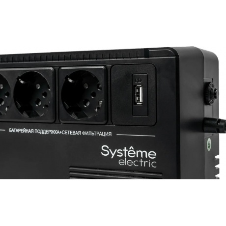 ИБП Systeme Electric Back-Save BV 400 ВА (BVSE400RS) - фото 10