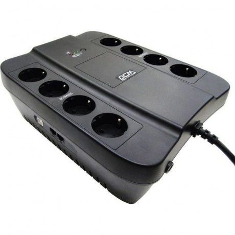 ИБП Powercom Spider SPD-650U 390Вт 650ВА, черный