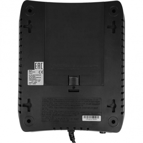 ИБП Powercom PCM SPD-1000U 550Вт 1000ВА черный - фото 3