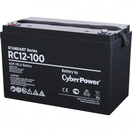 Аккумуляторная батарея CyberPower RC 12-100 напряжение 12В, емко...