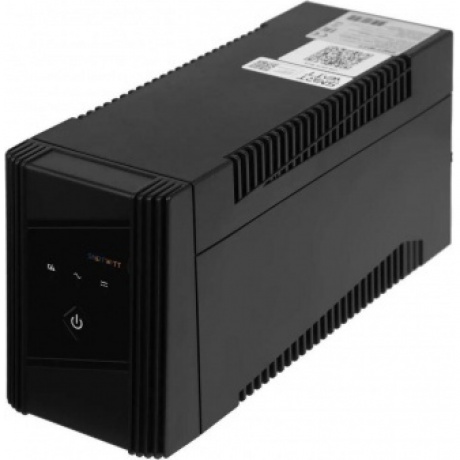 Источник бесперебойного питания Smartwatt Uni 360Вт 650ВА черный - фото 2