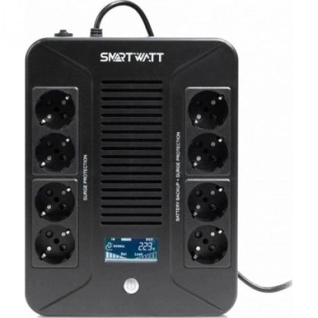 Источник бесперебойного питания Smartwatt Safe Pro 360Вт 600ВА ч...