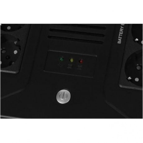 Источник бесперебойного питания Smartwatt Safe Pro 360Вт 600ВА черный - фото 7