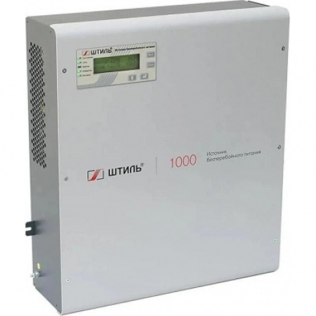 Источник бесперебойного питания Штиль SW1000L 900Вт 1000ВА серый - фото 2