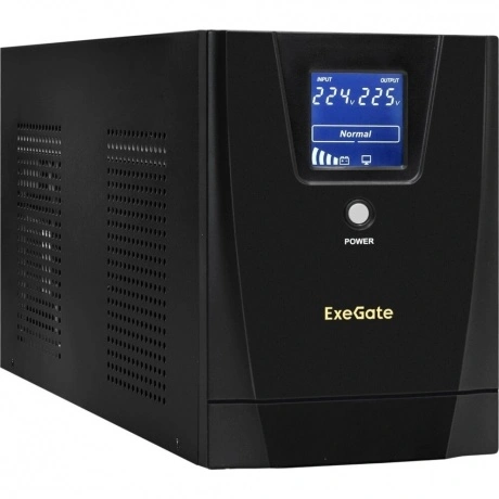 ИБП ExeGate SpecialPro Smart LLB-3000.LCD.AVR.2SH.4C13.RJ.USB (E...