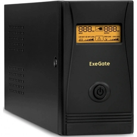 ИБП ExeGate SpecialPro Smart LLB-600.LCD.AVR.EURO.RJ.USB (EP2855...