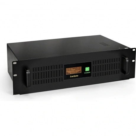 ИБП ExeGate ServerRM UNL-1500.LCD.AVR.С13.RJ.USB.3U (EP285776RUS...