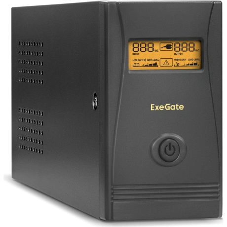 ИБП ExeGate Power Smart ULB-850.LCD.AVR.EURO.RJ.USB (EP285478RUS...