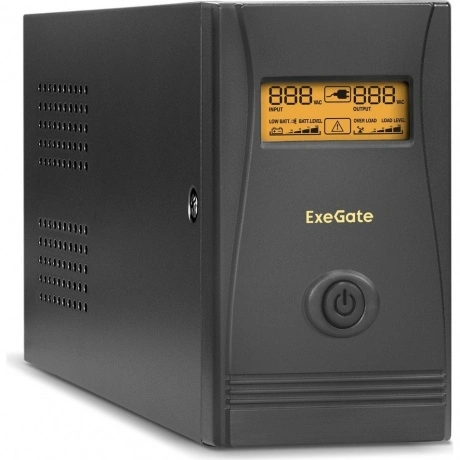 ИБП ExeGate Power Smart ULB-850.LCD.AVR.EURO.RJ (EP285479RUS)