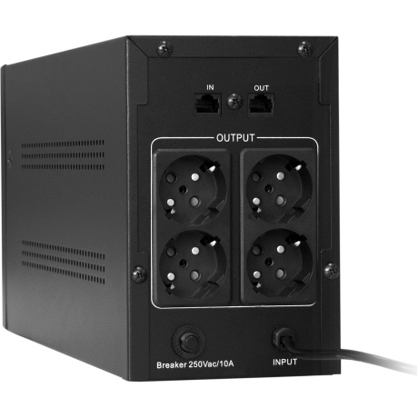 ИБП ExeGate SpecialPro UNB-1600.LED.AVR.4SH (EP285508RUS) - фото 2